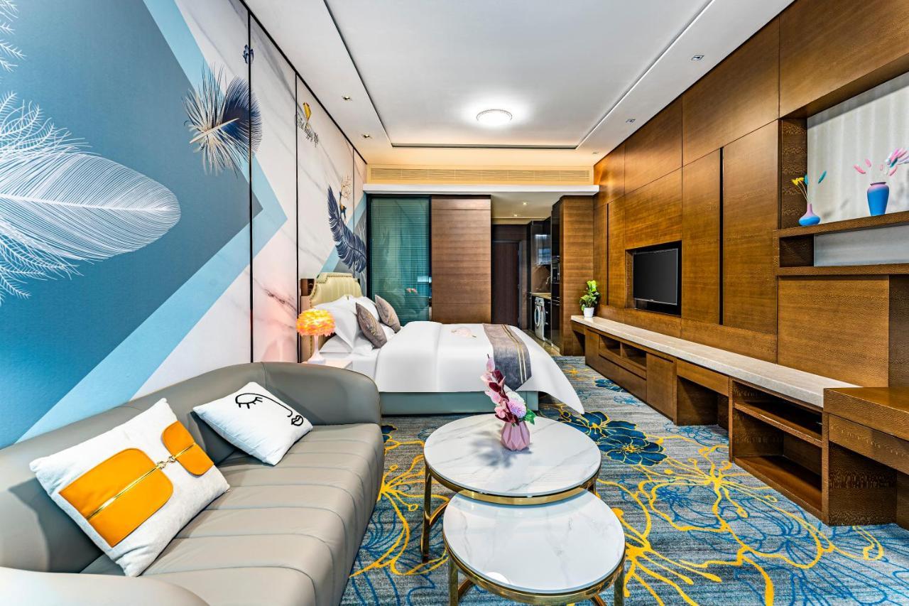 Qingman Apartment Guangzhou Zhujiang New Town East Railway Station Branch المظهر الخارجي الصورة
