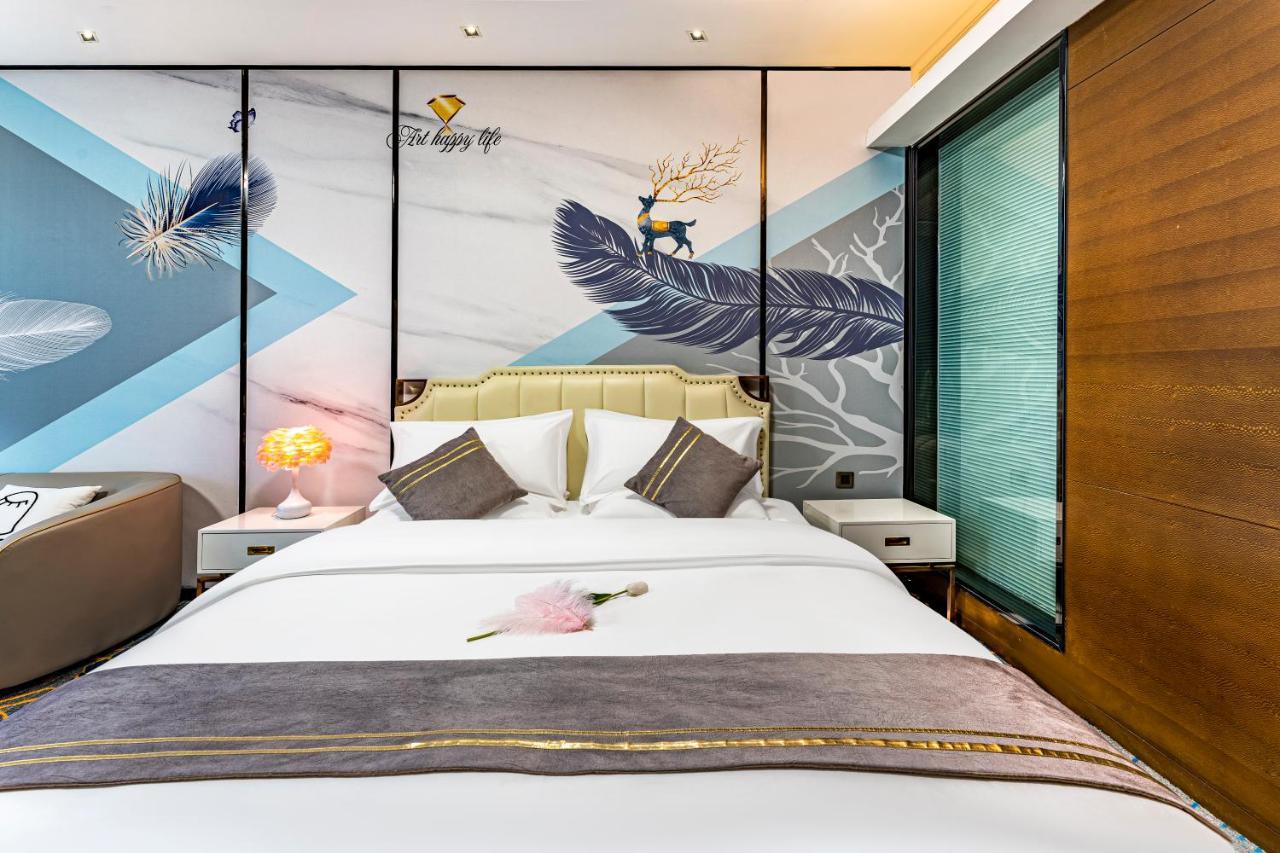 Qingman Apartment Guangzhou Zhujiang New Town East Railway Station Branch المظهر الخارجي الصورة